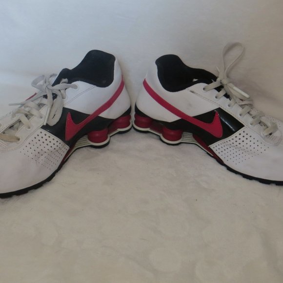 Nike Shox Black Pink Running Flash White Youth 6Y US 7.5 - Picture 5 of 7